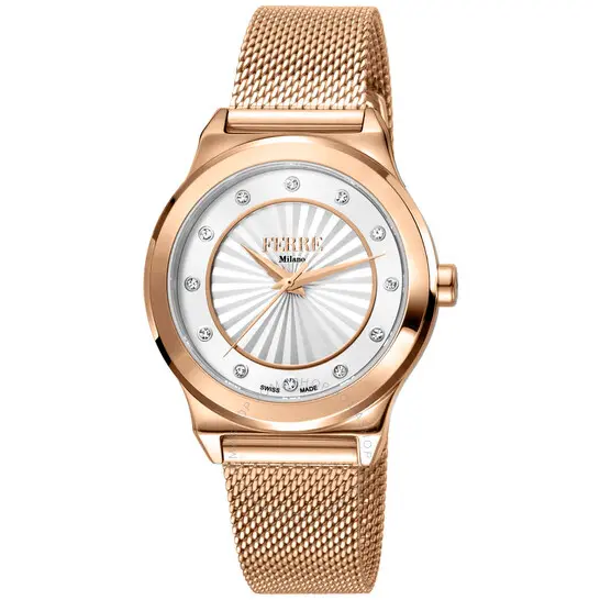 FERRE MILANO FASHION ROSE GOLD WATCH  FM1L125M0261
