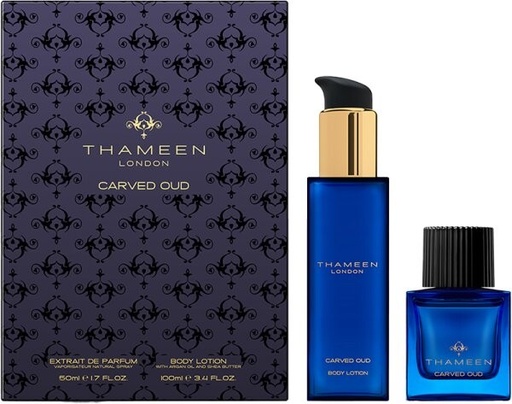 [THAM00097] THAMEEN TREASURE COLLECTION CARVED OUD (U) SET EXTRAIT DE PARFUM 50ML + BL 100ML