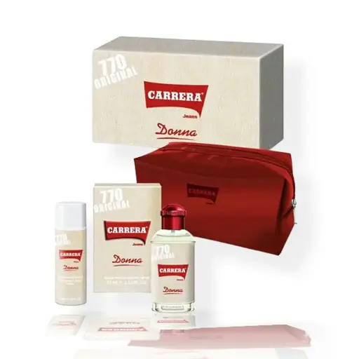 [CRJS00004] CARRERA JEANS 770 ORIGINAL DONNA (W) SET EDP 125ML + DEODORANT 50ML + POUCH 