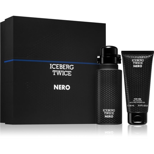 [ICEB00021] ICEBERG TWICE NERO (M) SET EDT 125ML + SG 100ML
