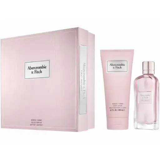 ABERCROMBIE & FITCH FIRST INSTINCT (W) SET EDP 100ML + BL 200ML 