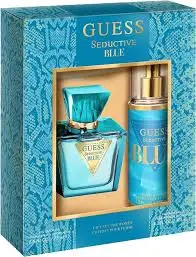 "GUESS SEDUCTIVE BLUE (W) SET EDT 75ML + FRAGRANCE MIST 125ML" 