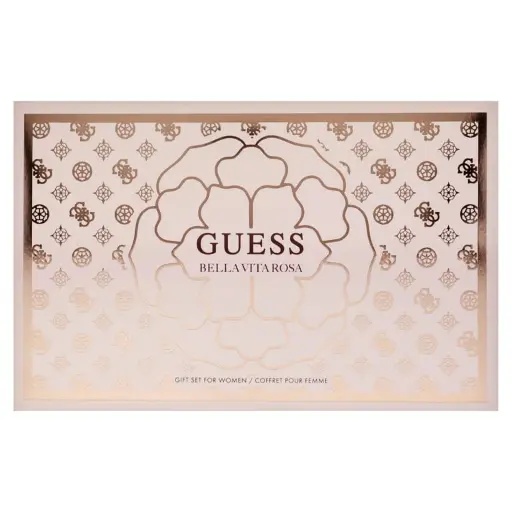 "GUESS BELLA VITA ROSA (W) SET EDT 100ML + EDT 15ML + BL 100ML + POUCH" 