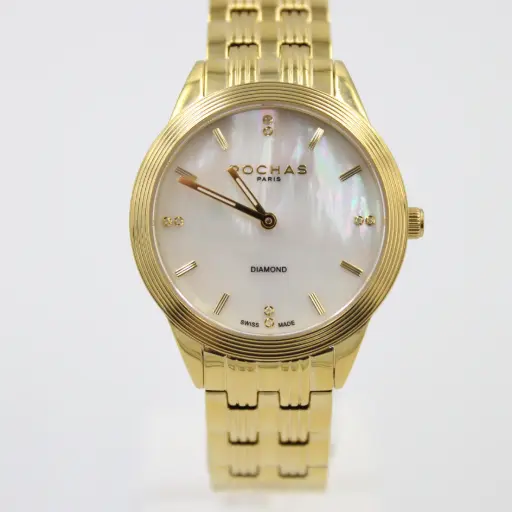 [RWF1925] ROCHAS Ladies Diamond  Watch   