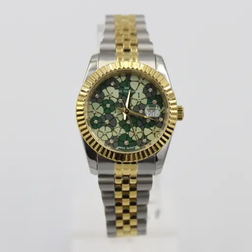 [MV5046L-2] MATIO VALENTINO (W) WATCH 2 TONE MV5046L-2