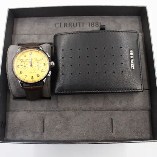 [CIWGF2224904SET]  Cerruti 1881 Watch+WALLET SET CIWGF2224904 