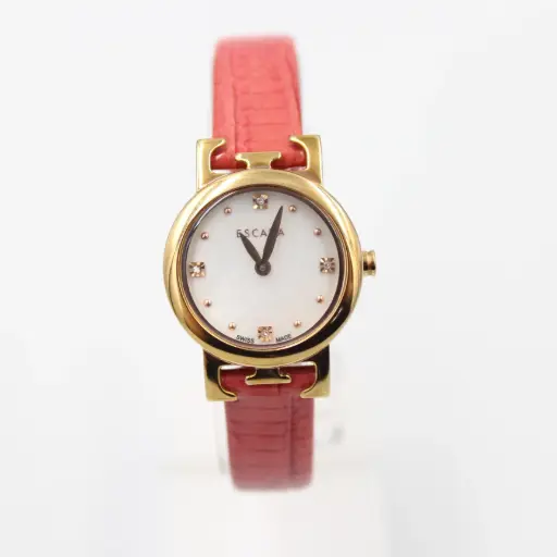 [E9900093] Escada Woman Leather Watch E9900093