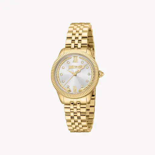 [JC1L315M0055] طقم سوار ساعة جست كافالي للنساء JC1L315M0055