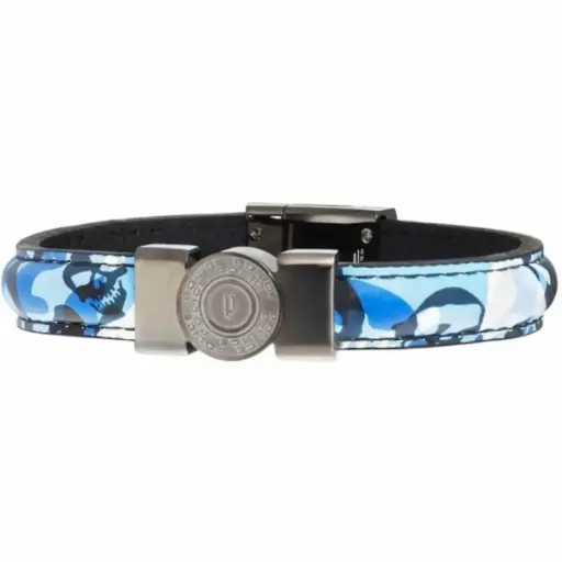 [PJ25556BLU03] Police Man's Bracelet PJ25556BLU03