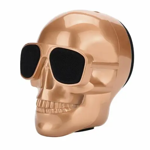 [PEJL2506031] POLICE BLUETOOTH SKULL SPEAKER PEJL2506031 42 / 5,000 مكبر صوت جمجمة بلوتوث بوليس PEJL2506031