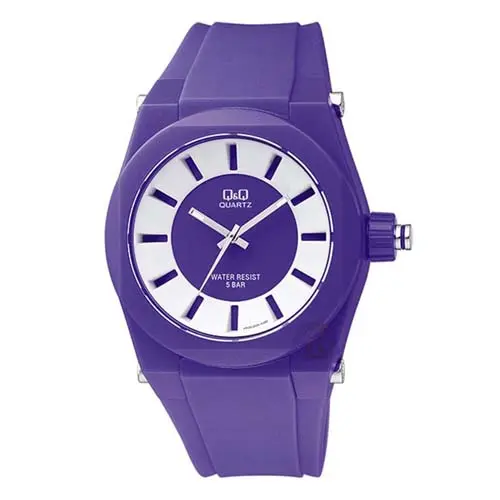 [VR32J005Y] ساعة Q&Q VR32J005Y أرجوانية